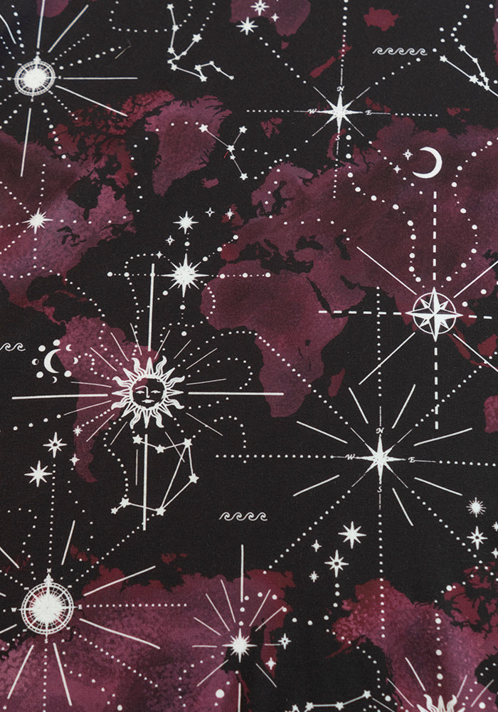 Rhodes Wine Celestial Map Tunic