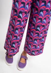 Rye Painted Sparks Print Culotte Leg Jumpsuit
