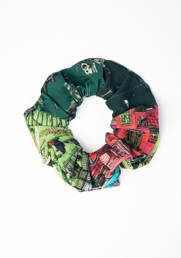 Halloween Print Hair Scrunchies