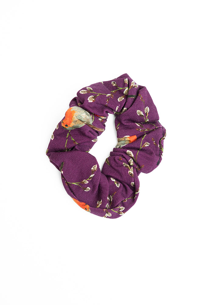 Christmas Print Hair Scrunchies