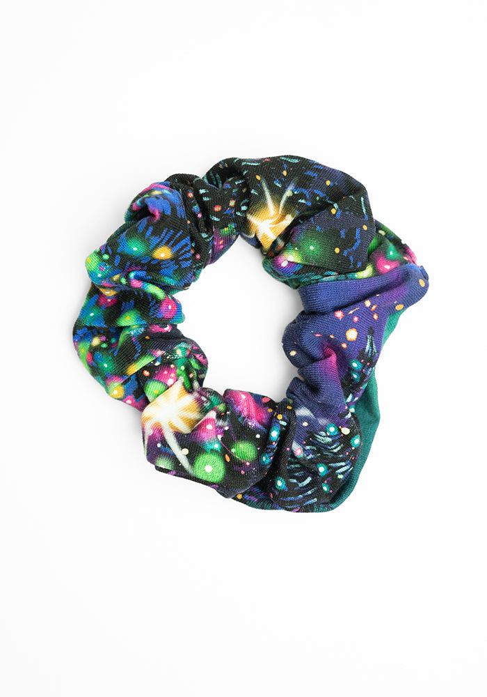 Christmas Print Hair Scrunchies