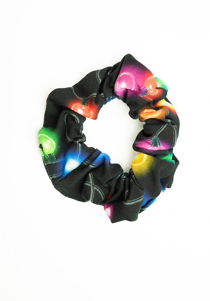 Christmas Print Hair Scrunchies