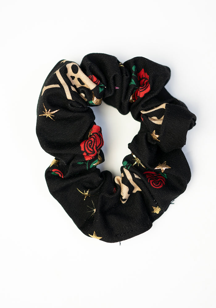 Halloween Print Hair Scrunchies