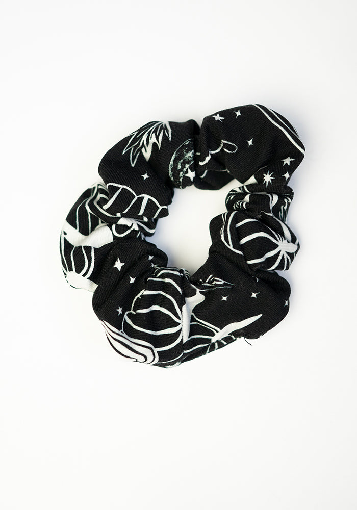 Halloween Print Hair Scrunchies