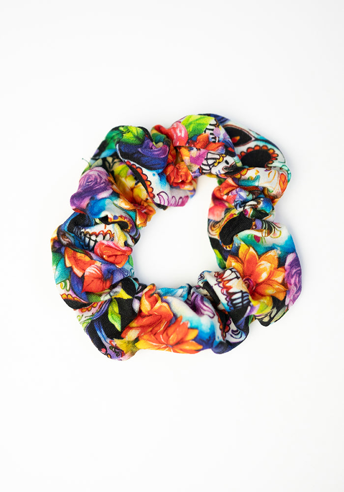 Halloween Print Hair Scrunchies
