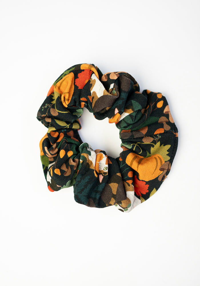 Halloween Print Hair Scrunchies