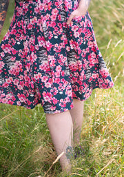 Sakura Cherry Blossom Print Dress