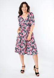 Sakura Cherry Blossom Print Dress