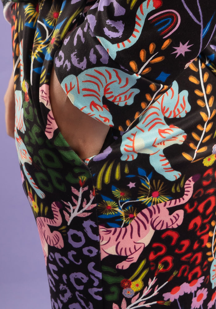 Sarai Tiger Print Pyjama Set