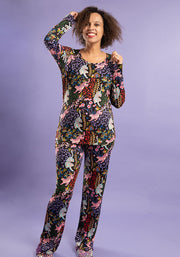 Sarai Tiger Print Pyjama Set