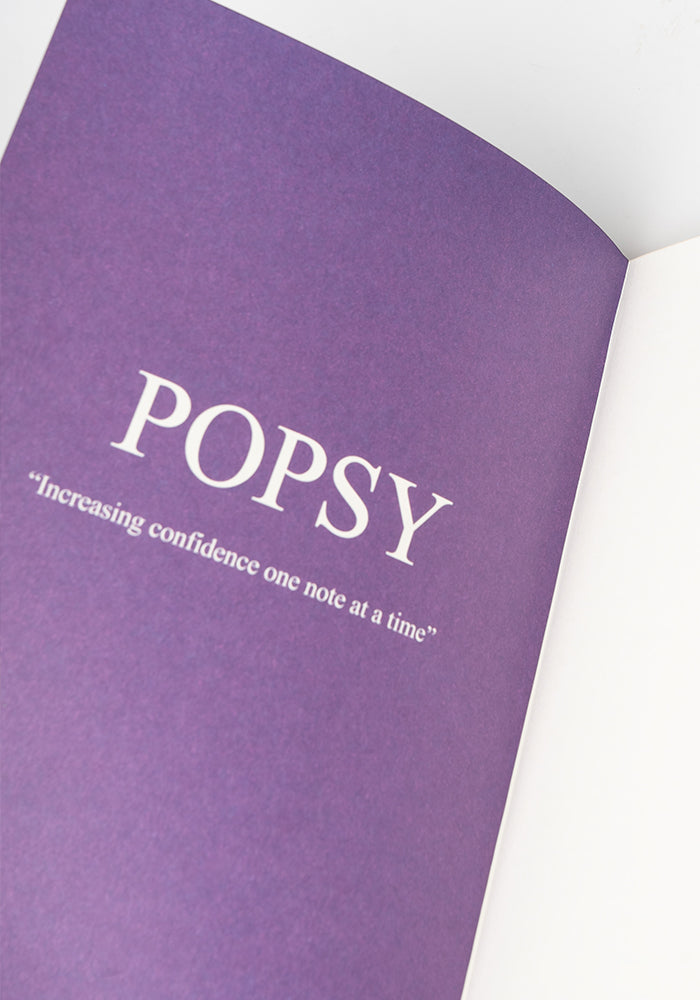 Popsy Science Print Notebook