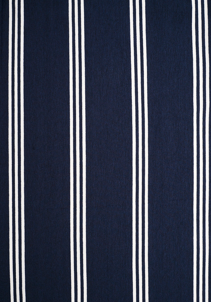 Taz Navy Stripe Viscose Dress