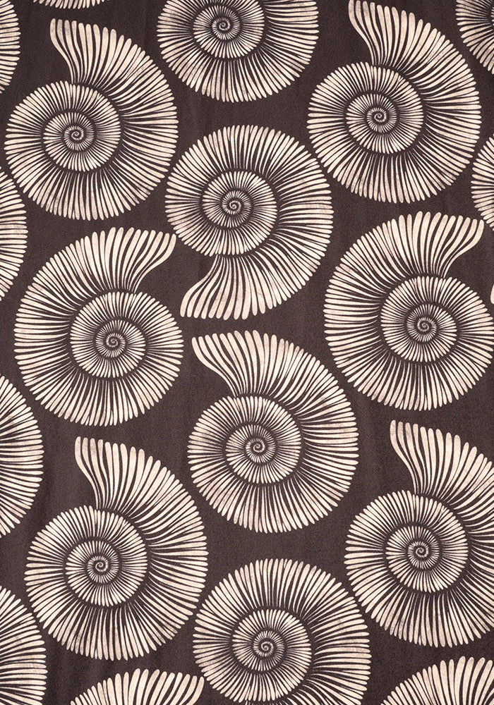 Second angle of Mandy Fossil Print Nightshirt