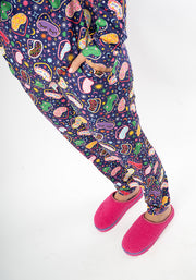 Shelbie Sleep Mask Print Pyjama Set