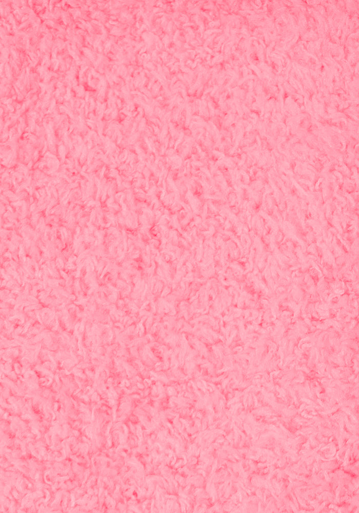 Second angle of Sherbert Pink Fluffy Socks