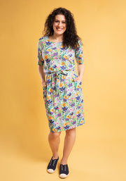 Sierra Wild Flower Print Blouson Dress