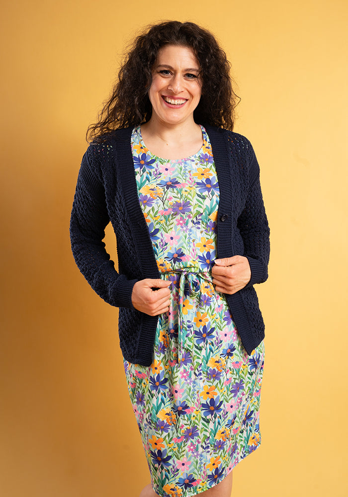 Sierra Wild Flower Print Blouson Dress