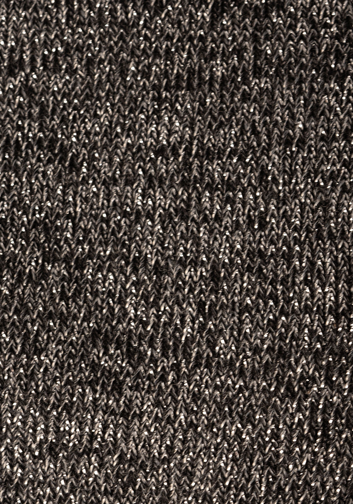 Second angle of Silver Sparkle Socks