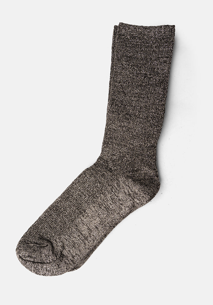 Silver Sparkle Socks