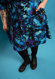 Simone Abstract Butterfly Print Dress