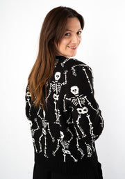 Skeleton Knit Cardigan