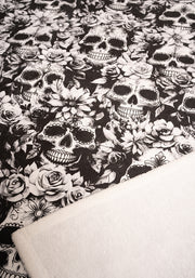 Large Skull Print Towel