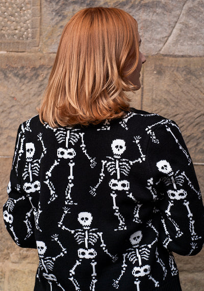 Skeleton Knit Cardigan