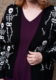 Skeleton Knit Cardigan