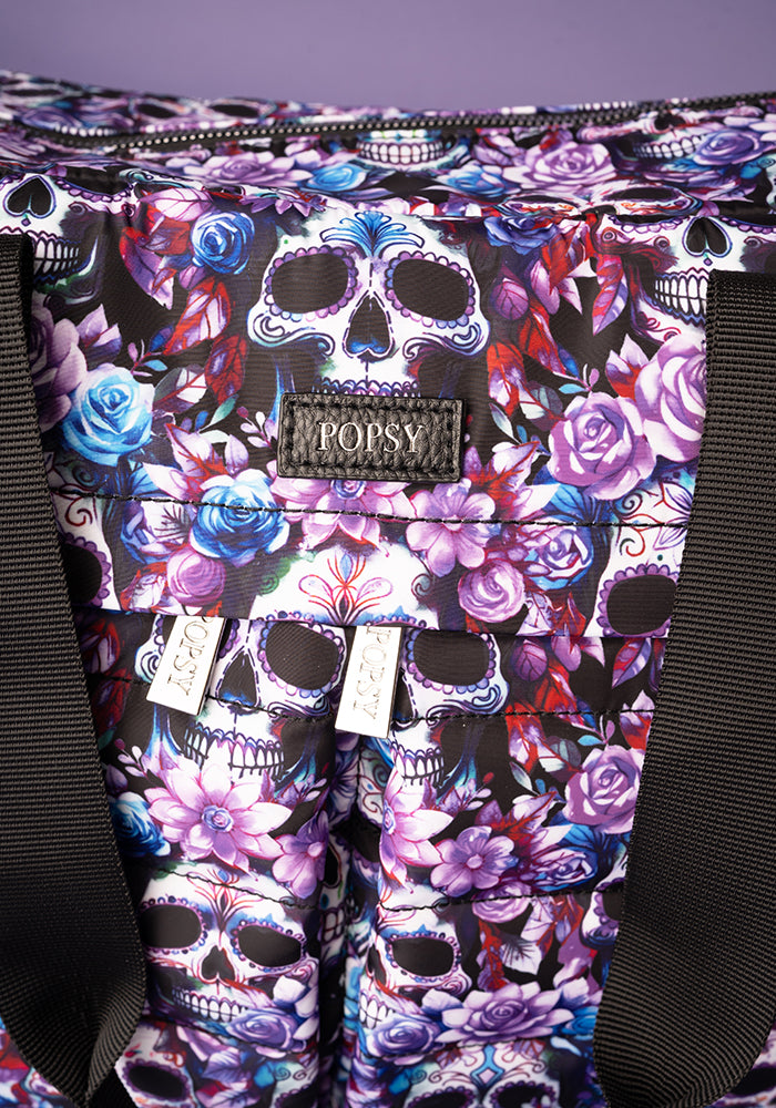 Second angle of Skull Print Holdall