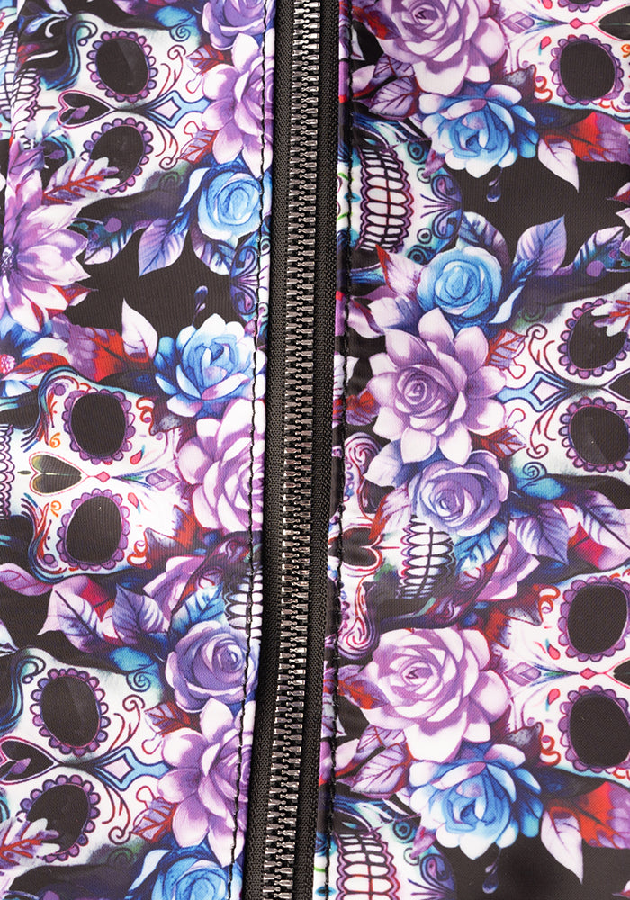 Seventh angle of Skull Print Holdall