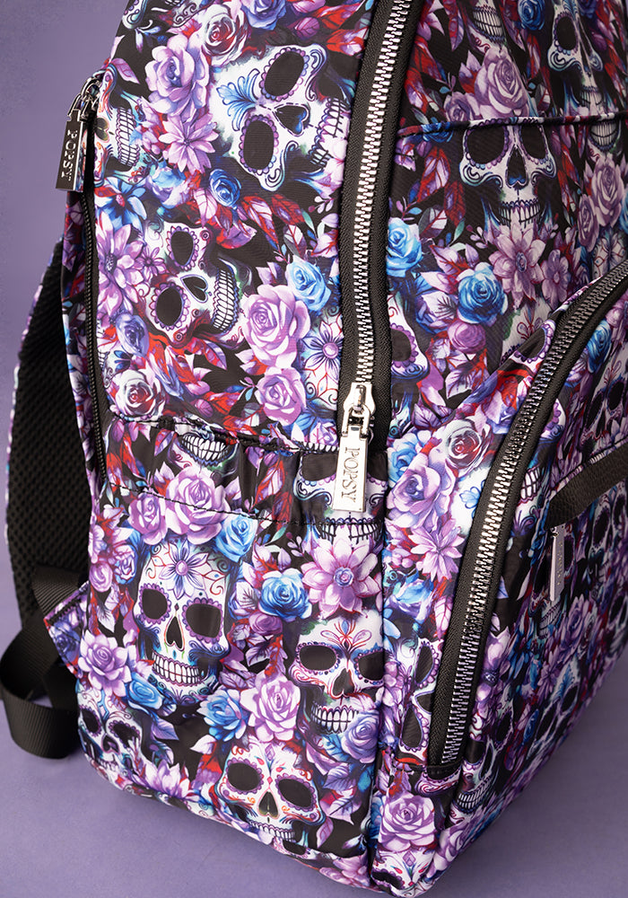 Ninth angle of Skull Print Popsy Rucksack