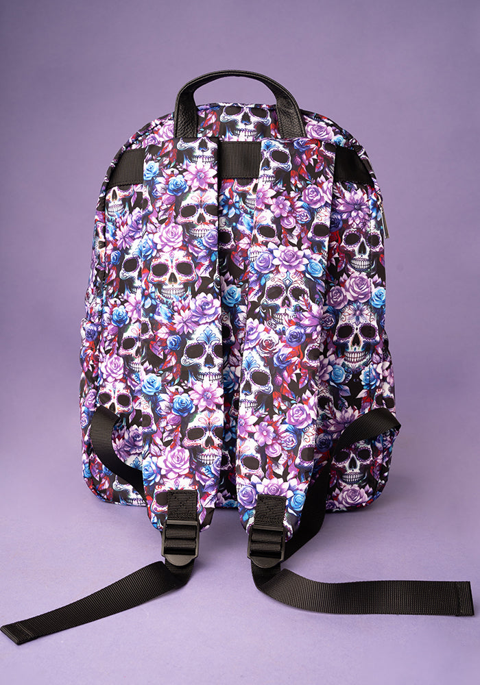Fifth angle of Skull Print Popsy Rucksack