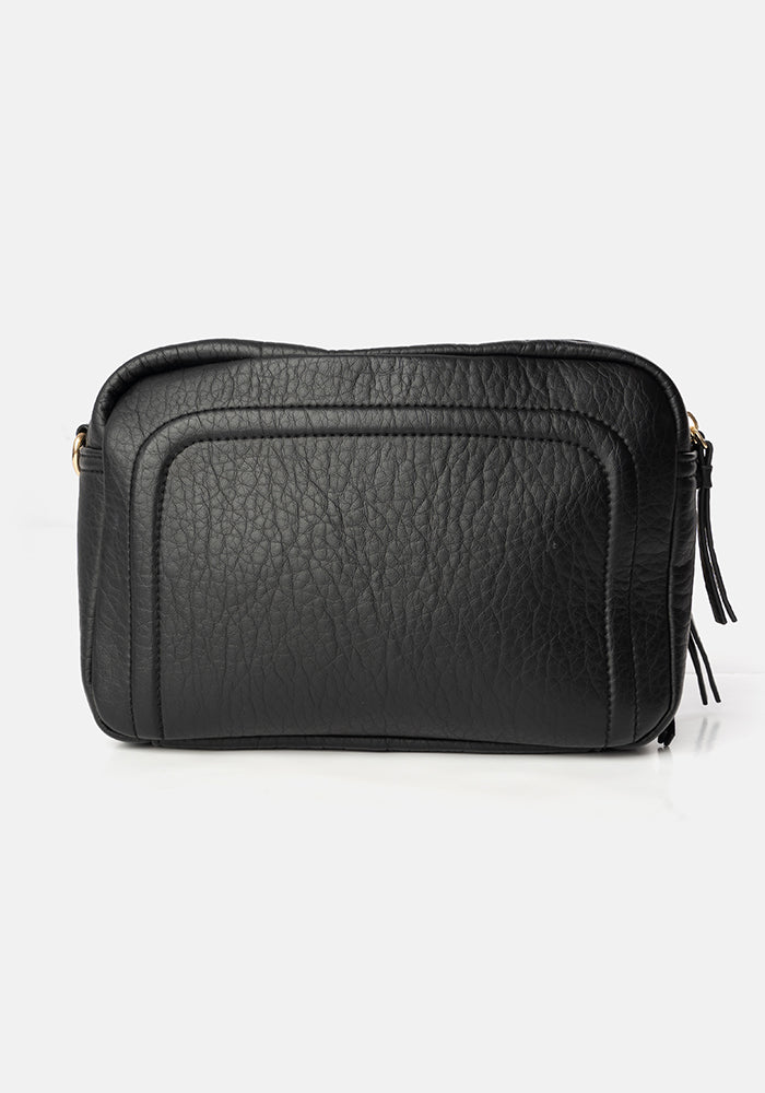 Soft Premium Black Cross Body Bag