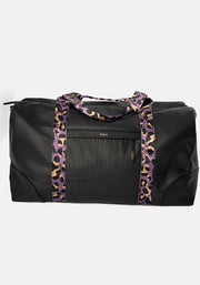 Soft Premium Black Weekend Bag