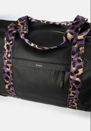 Soft Premium Black Weekend Bag