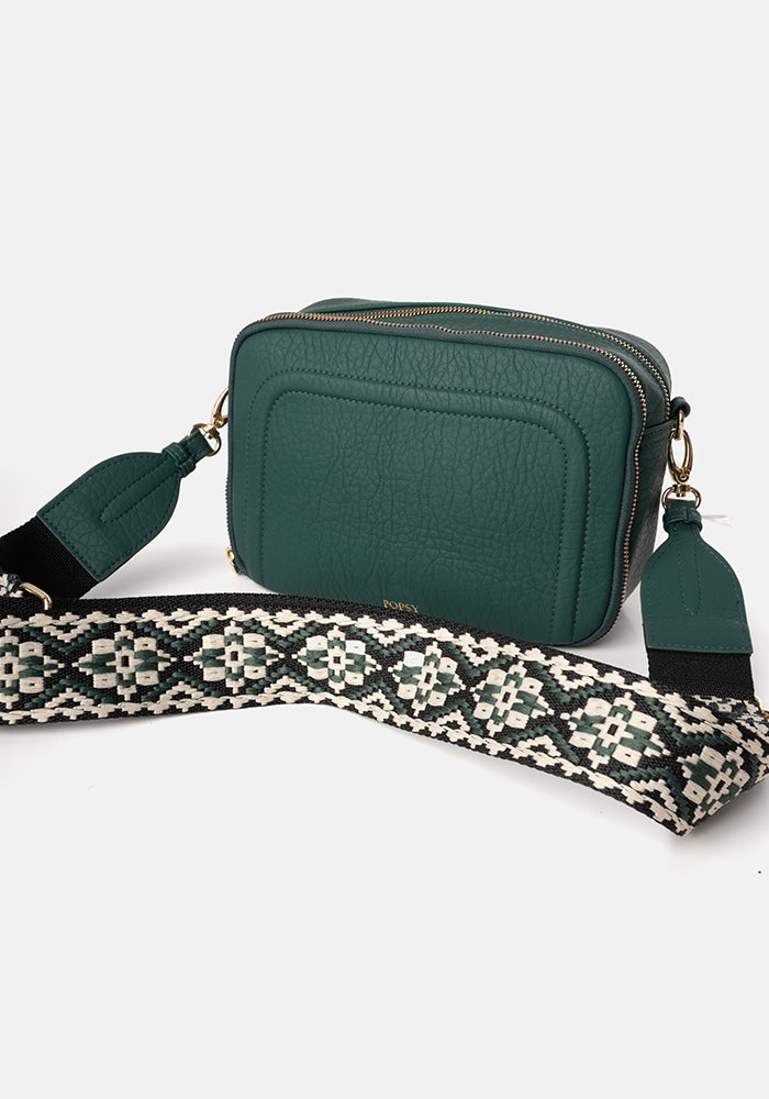 Soft Premium Green Cross Body Bag