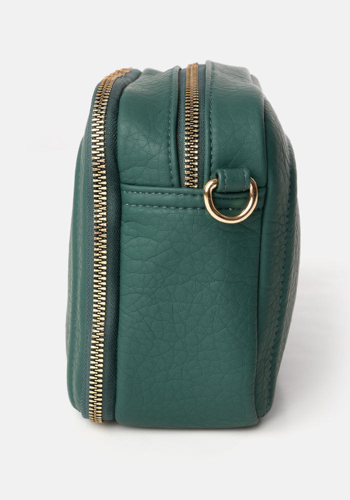 Soft Premium Green Cross Body Bag