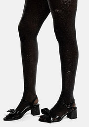 Premium Black Sparkle Tights