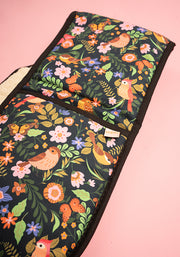 Spring Bird Print Popsy Oven Glove