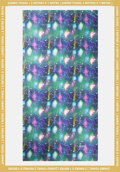 Stargazing Print Jumbo Bath Sheet