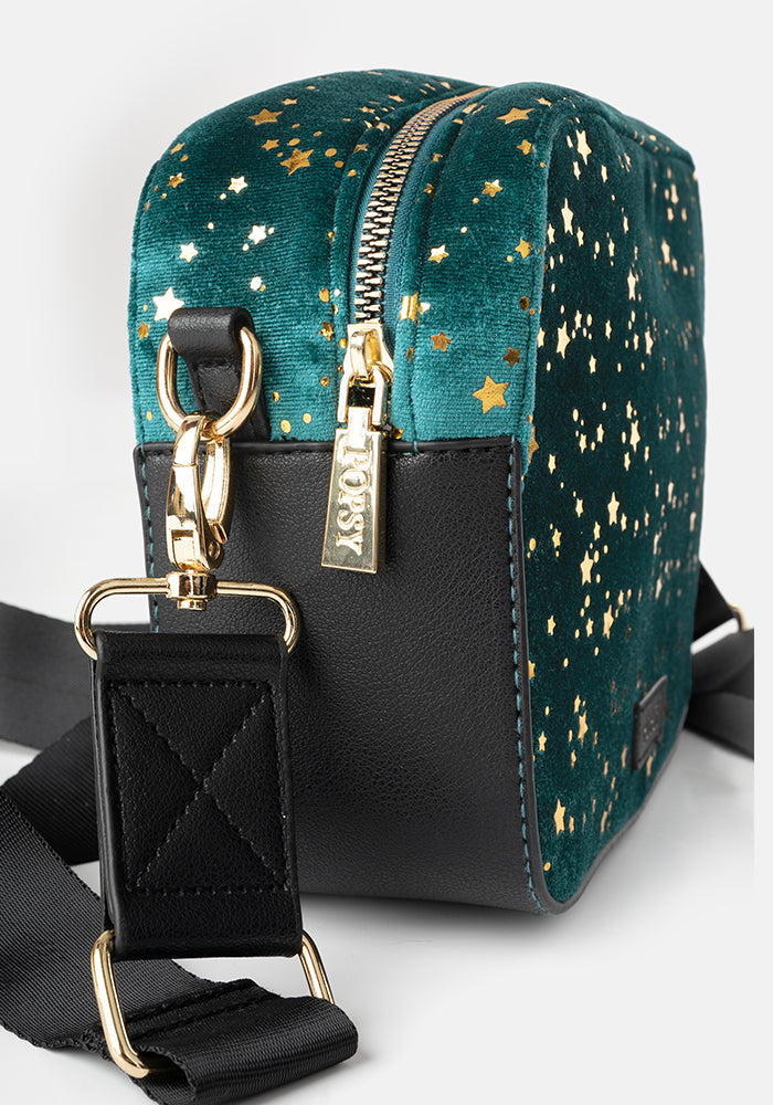 Stars Velvet Camera Bag