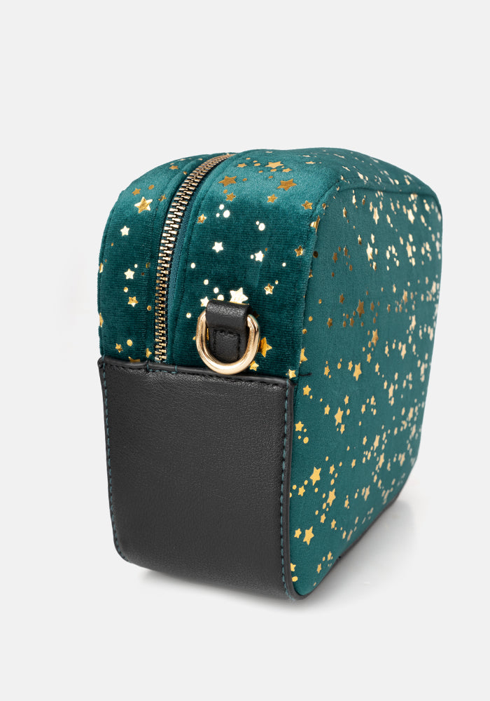 Stars Velvet Camera Bag