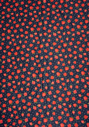Large Strawberries Print Towel