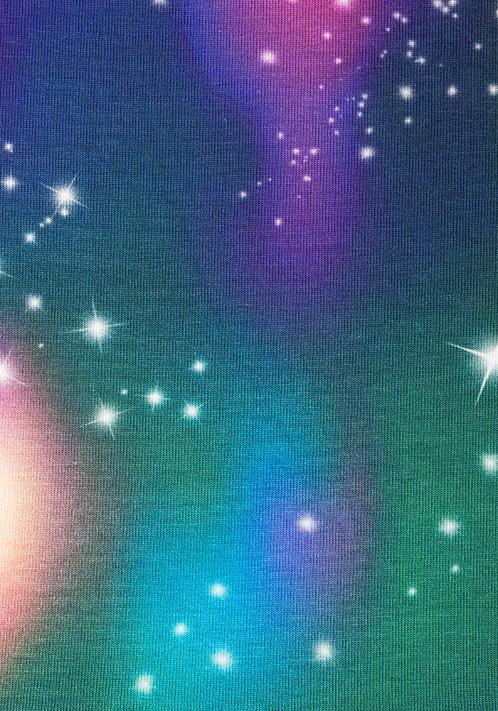 Children's Galaxy Print Cotton Dress (Stelara)