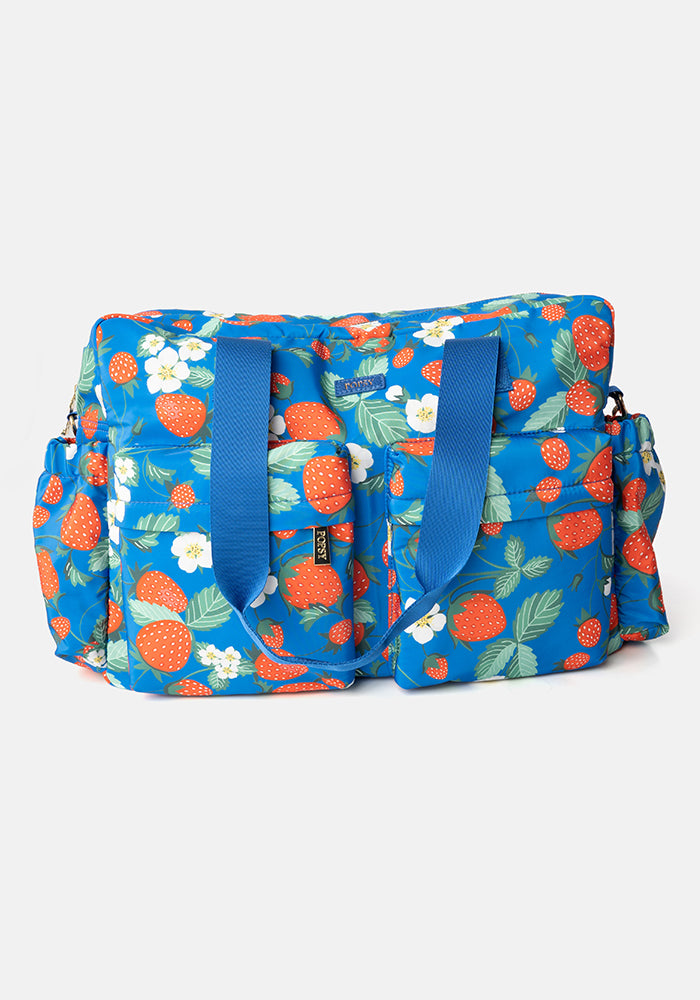 Strawberry Print Holdall