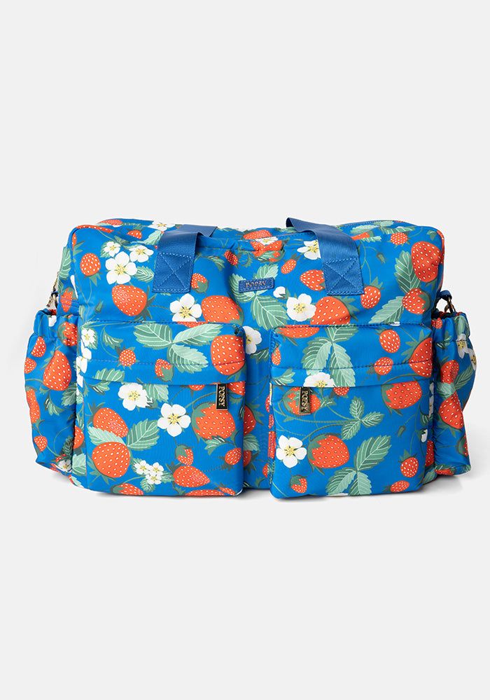 Strawberry Print Holdall