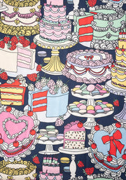 Sugar Patisserie Print Midi Dress