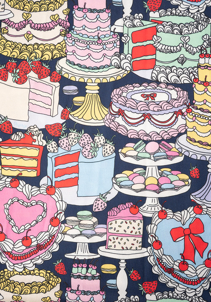 Sugar Patisserie Print Midi Dress