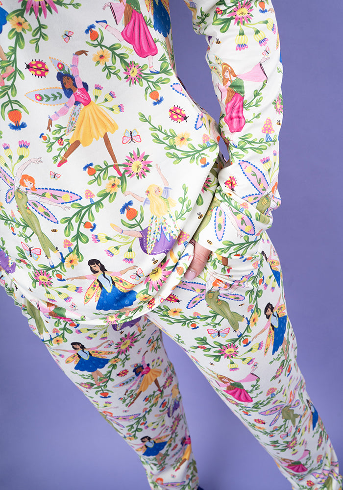 Sugarplum Dancing Fairies Print Pyjama Set
