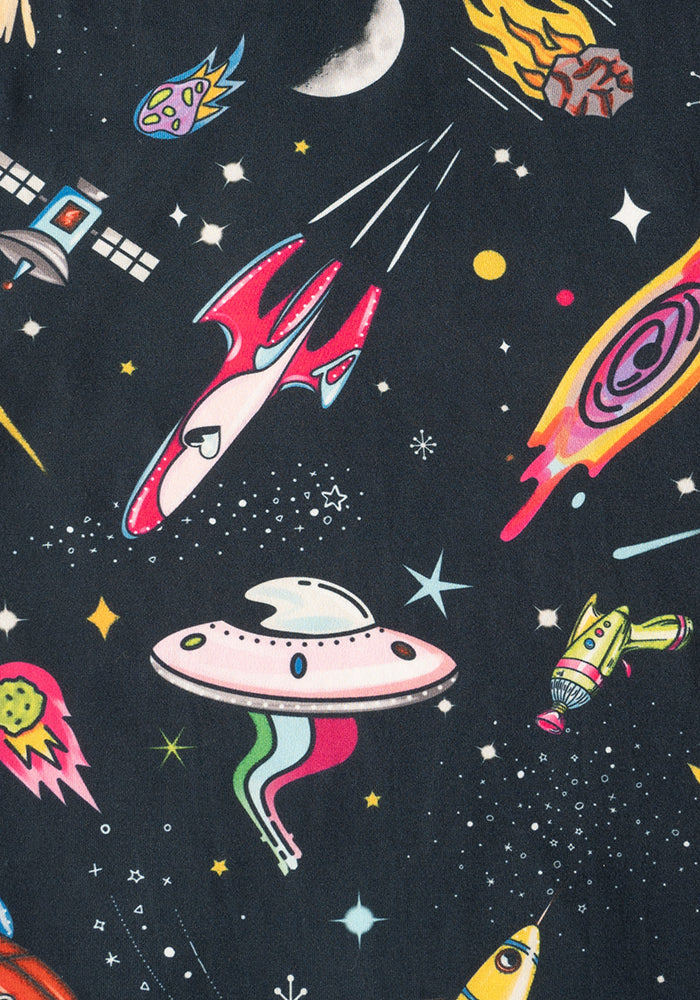 Super Nova Spaceships Print Pyjama Set